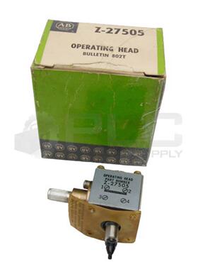 原装供应Nouveau Allen Bradley Z-27505 Tête D'Opération Z27