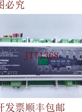 原装供应Crestron DIN-4DIMFLV4 DIN走廊0-10V调光模块 4个馈源 4
