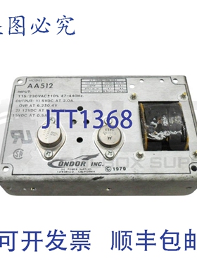 原装供应CONDOR INC AA512 直流电源 115-230VAC 47-440HZ 5VDC 2
