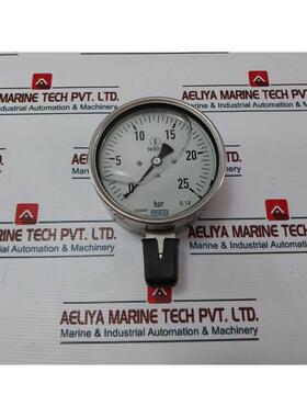 原装供应WIKA EN 837-1 压力表 0-25 Bar