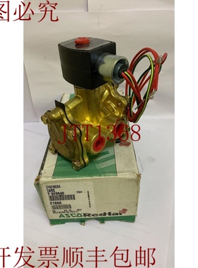 原装供应ASCO/空气和水操作三通电磁阀 3/8/EF8316G54