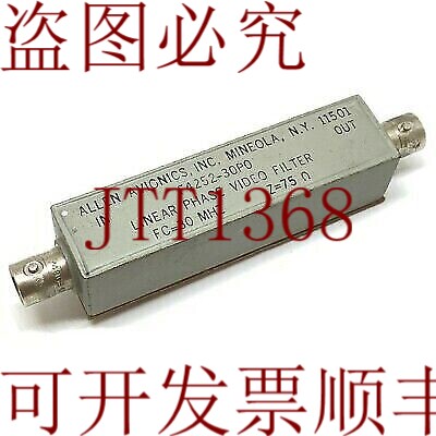 原装供应视频有30MHZ 75欧姆 BNC F4252-30P0