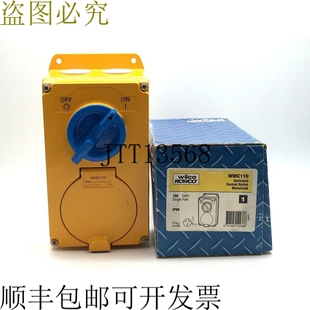 240V WMC110 针 单极 10A 金属外壳 交换机端口 Rowco Wilco