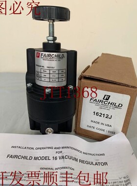 原装供应Fairchild Semiconductor/真空调节器/16212J/250PSIG |