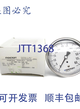 原装供应ASHCROFT 35-1009-SW-02B-60 0-60PSI 3-1/2