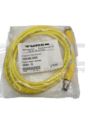 原装供应TURCK CRISPL 100C405.0200 8针EUEOGAU驱动器I/O电缆 U0