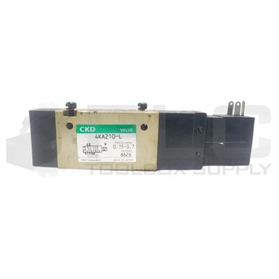 原装供应CKD 4KA210-L 电磁阀，带 AC100V/110V/60Hz 8528