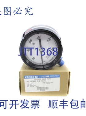 原装供应ASHCROFT 451279SS04L300 0-300PSI 4-1/2