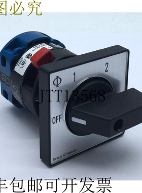 Kraus & Naimer CA10.A240.FT2 旋转角度开关 20A 4P '关闭 1 2'