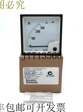 Crompton E244026AGLS C5 电流表 DIN 范围 ES 0/5/30A AC SC 0/3