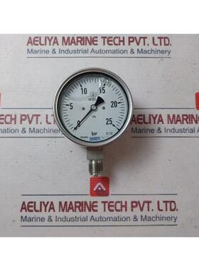 原装供应Wika En 837-1 压力表带法兰格 0-25 巴