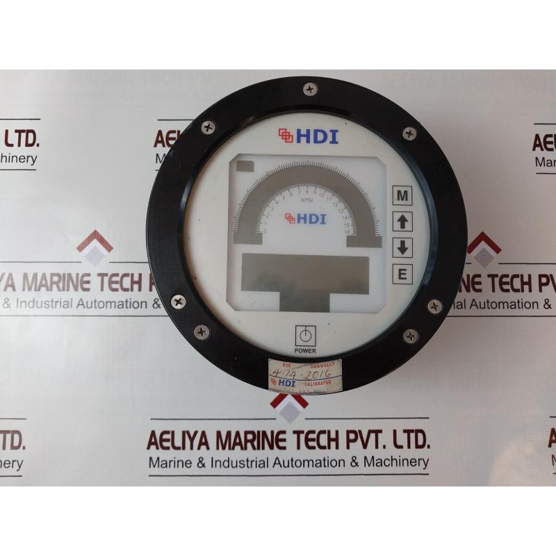 原装供应Hdi 20l7a14-0000-000-fd 压力表泵行程参数 0-16 kpsi