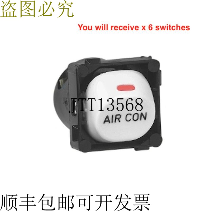 CLIPSAL 30AR 开关机构 10A 250V Pad 空调 印刷 30 系列空调 x6