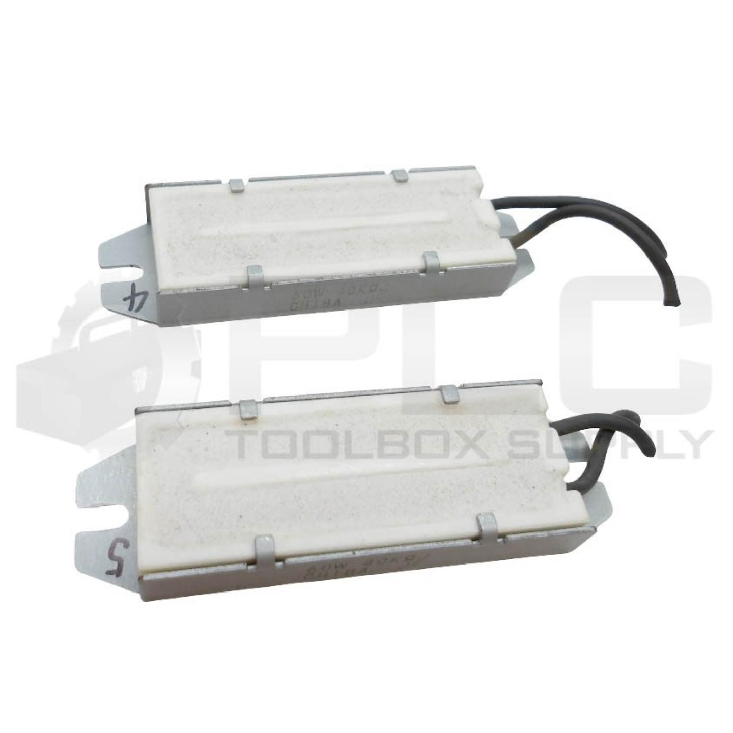 原装供应两只千叶60W 40KΩ电阻