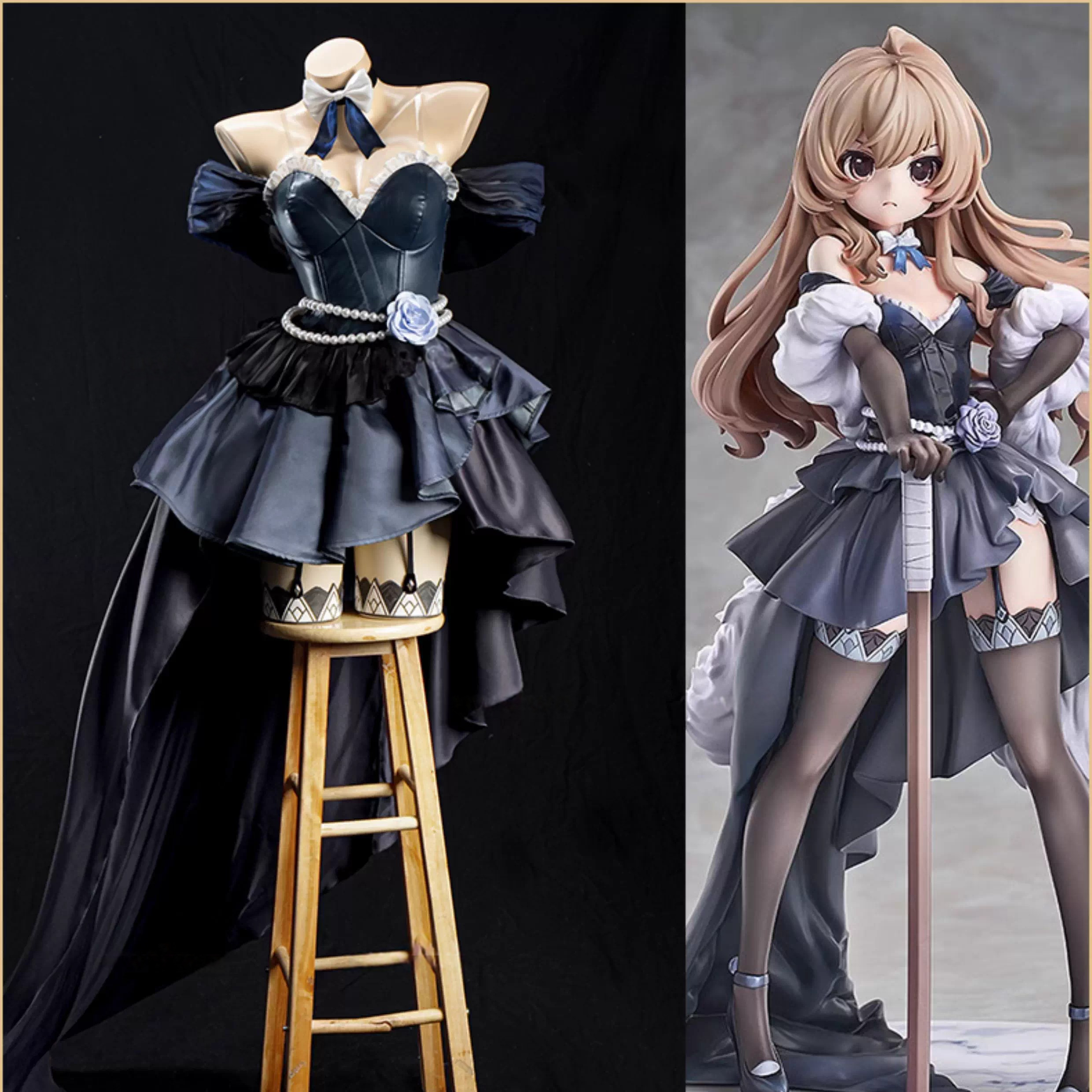 龙与虎cos服逢坂大河礼服