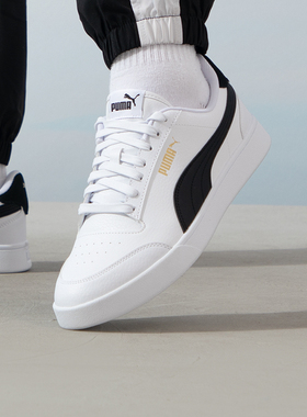 Puma彪马板鞋男女鞋Shuffle简约小白鞋时尚休闲鞋低帮训练运动鞋