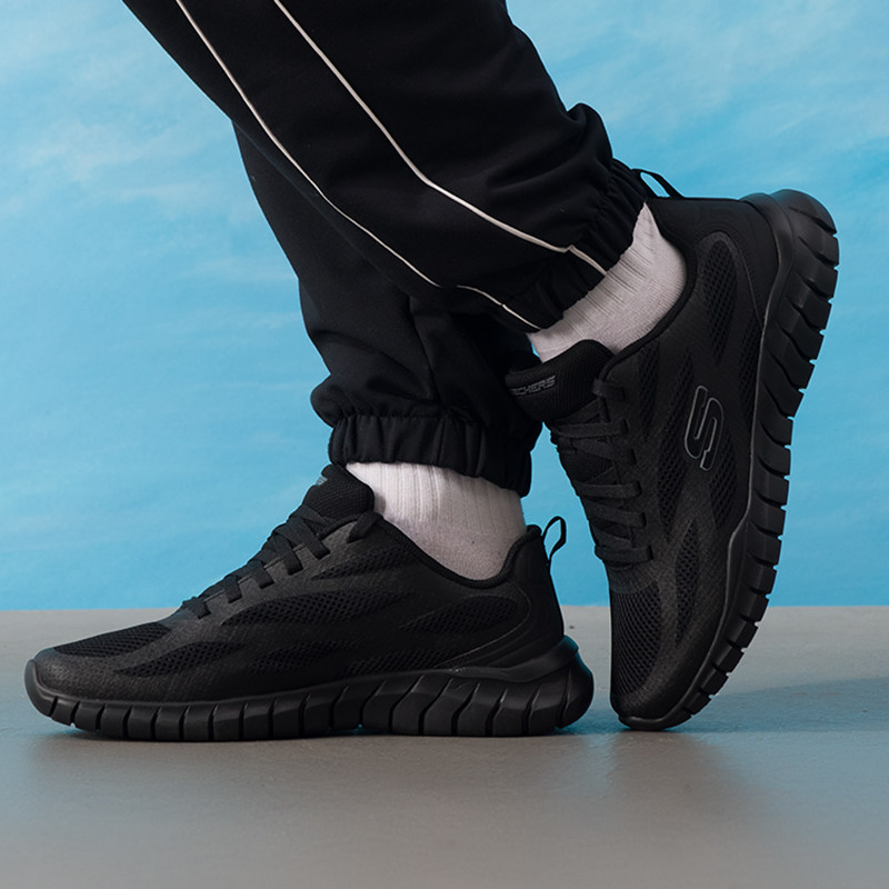 Skechers斯凯奇官方旗舰男鞋户外登山跑步鞋耐磨轻便运动鞋正品