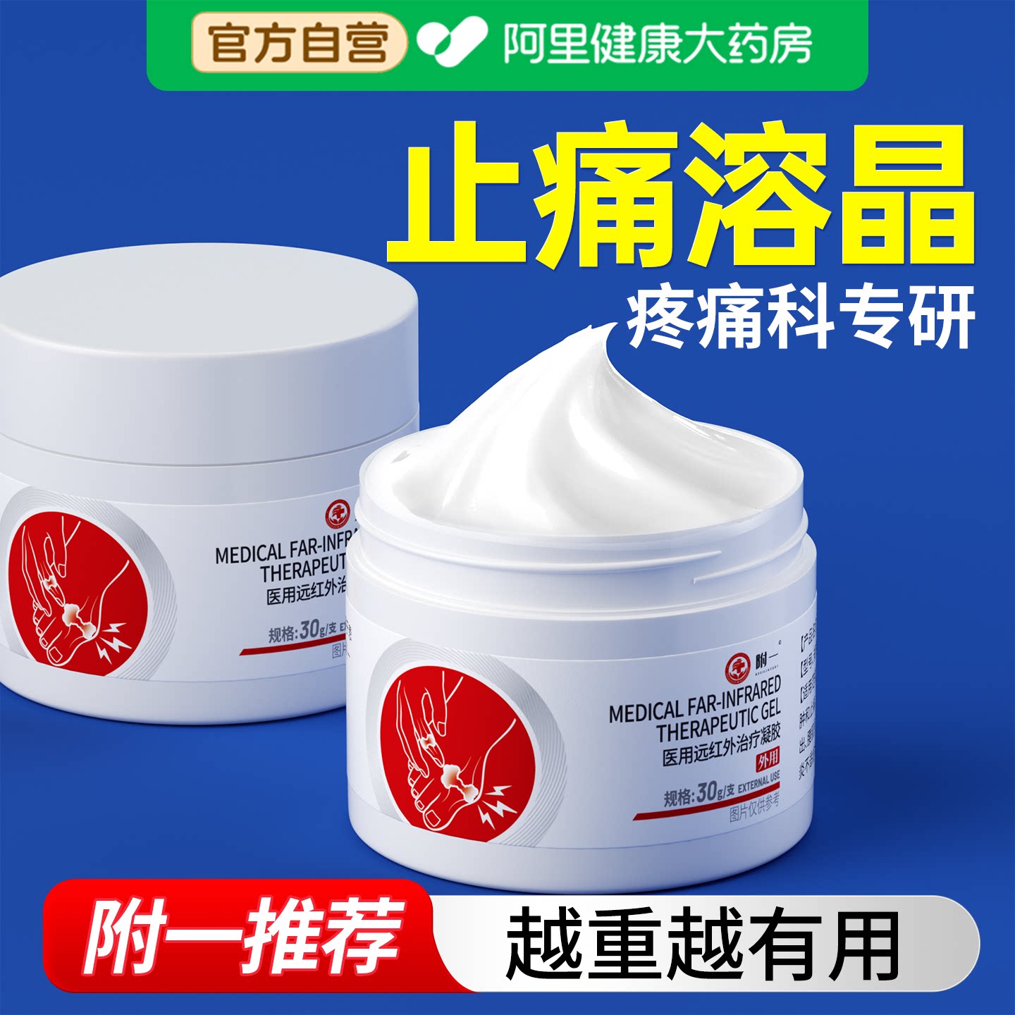 治痛风止痛溶石贴膏降尿酸溶石去结晶专用冷敷凝胶消肿止痛特效贴