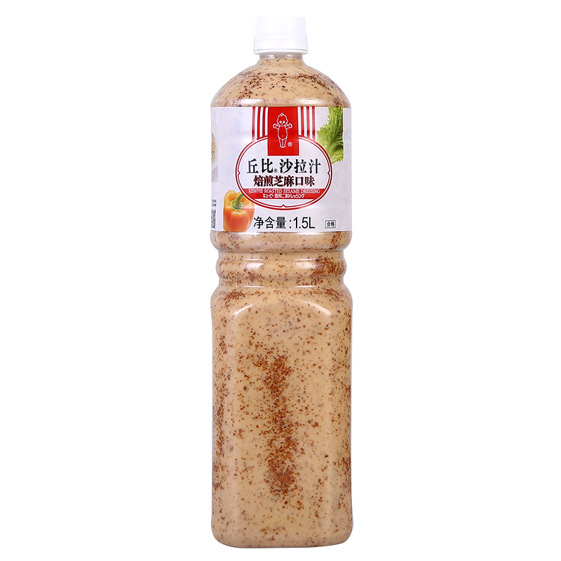 丘比沙拉酱焙煎芝麻1.5L蔬菜减肥