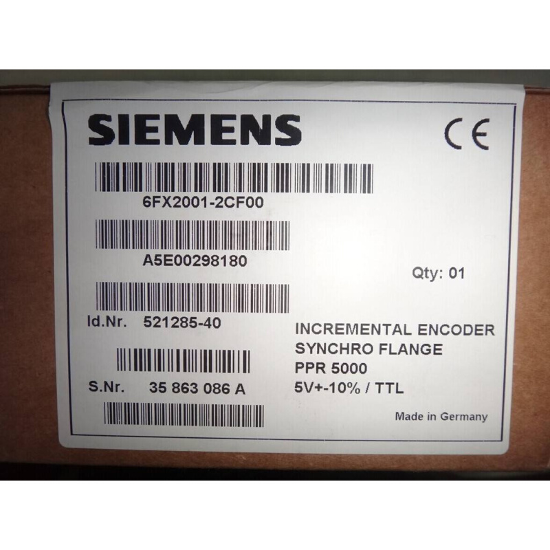 SIEMENS西门子编码器6FX2001-2HB50 6FX2001-2HC00 6FX2001-2HC04-封面