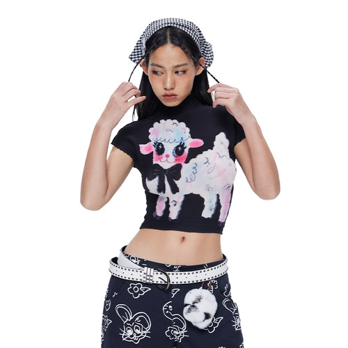 iscreamcolourMOFT恤短款短袖