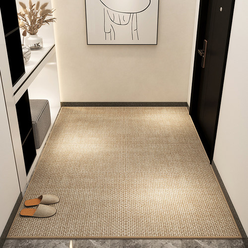 纯色入户门地垫轻奢高级感