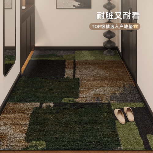 入户门地垫中古风进门耐脏防滑垫