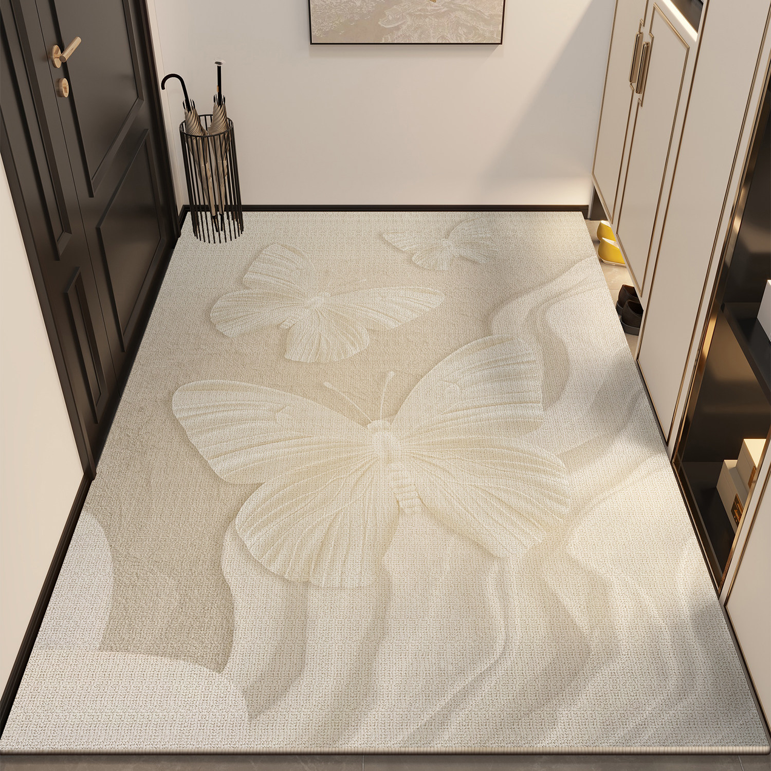 2026新款入户地垫进门口脚垫防滑耐脏玄关地毯比利时绒家用可裁剪,居家布艺,入户地垫,淘宝优惠券,粉丝福利购,淘宝优惠卷