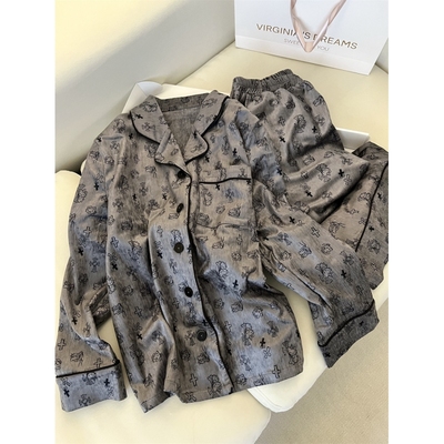 轻奢风HelloKitty德绒睡衣秋冬款