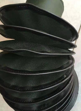 极速2023风机帆布防火布jI通z风管软连接耐高硅胶阻燃伸缩接头通