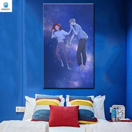 好货l2023新品12字giy数d油彩爱情的样子C心之所向自绘涂色画上色