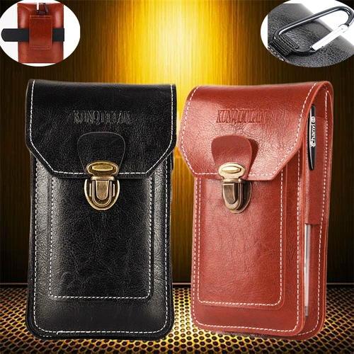 Универсальный водонепроницаемый мобильный телефон, поясная сумка для пожилых людей, полиуретановый ремень, для среднего возраста