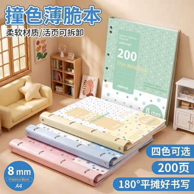A4活页康奈尔笔记本导图必备