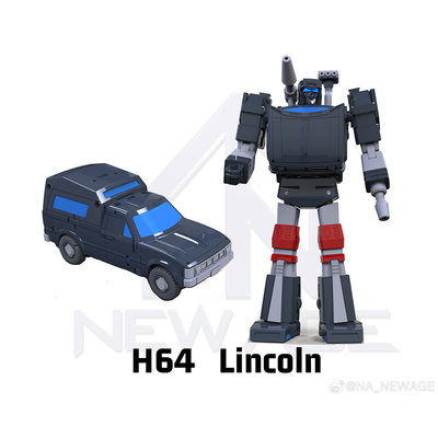 【预订】NA H64 林肯 Lincoln 变形模型玩具