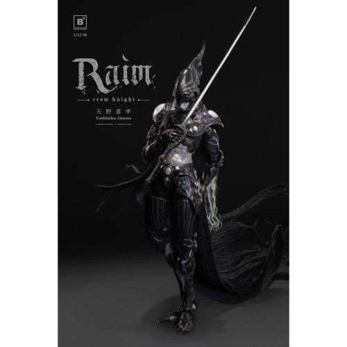 预定定金 Beautiful Chemistry x 天野喜孝 玄鸦骑士 鸦狩Raim