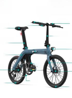 FIIDO飞道D11折叠电动自行车仪表开关车架内胎外胎脚踏原装配件