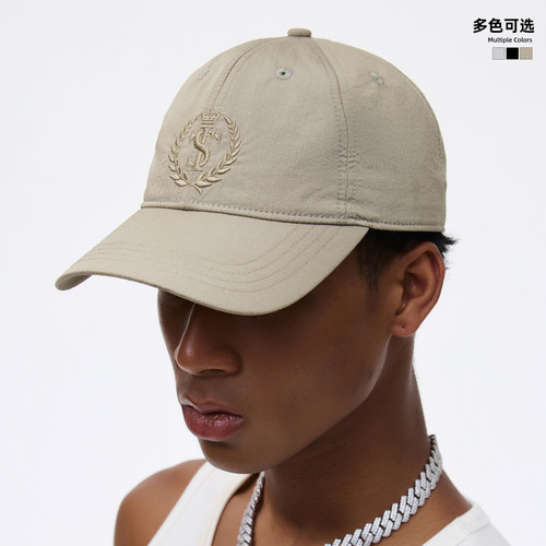 STK SmallTownKid 金属尼龙鸭舌帽logo刺绣棒球帽男女遮阳鸭舌帽