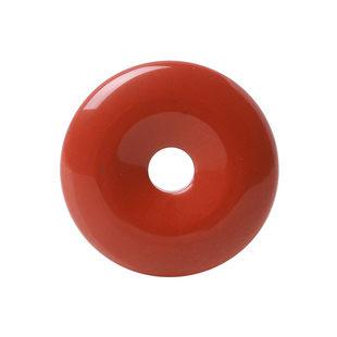 天然水晶红竹石平安扣怀古吊坠女红碧玉有金点一物一图364