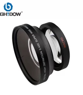 67MMx0.43倍广角鱼眼附加镜头微距二合一 高品质lightdow