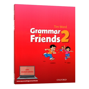 原版进口牛津小学英语Oxford Grammar Friends 2级和语法做朋友涵盖剑桥少儿英语考试语法寒暑假短期语法课程含学生软件送电子教案