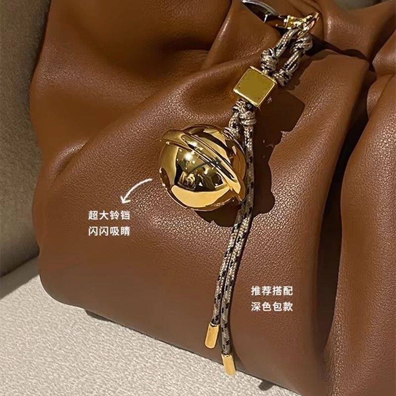 闪光派对系列金色铃铛包挂精致高级感金属创意挂饰配饰