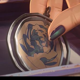 《金克斯爆爆》同款项链英雄联盟双城之战可旋转吊坠艾克大结局