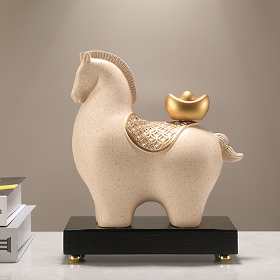 沛纳丽树脂招财中式摆件办公室