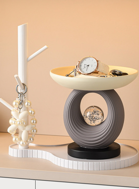 石来运转钥匙收纳玄关摆件