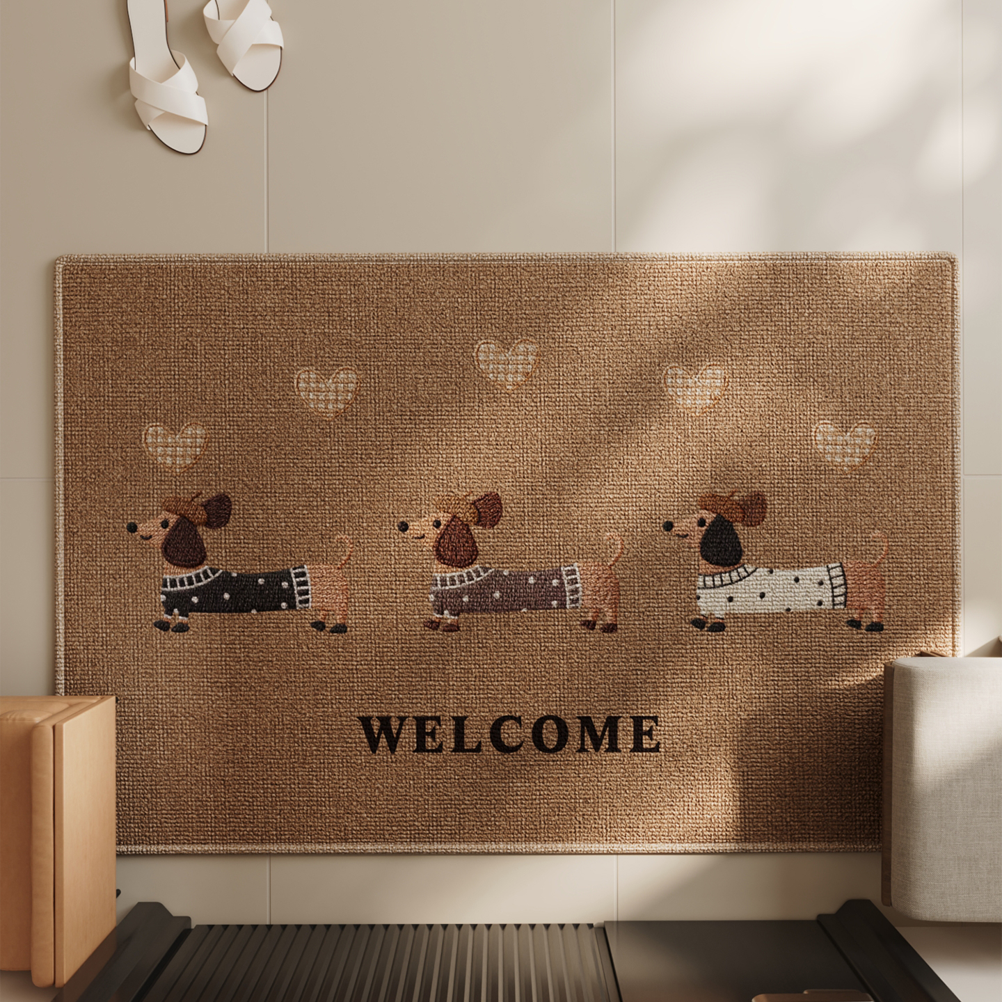 入户门地垫耐脏耐磨防滑除尘脚垫