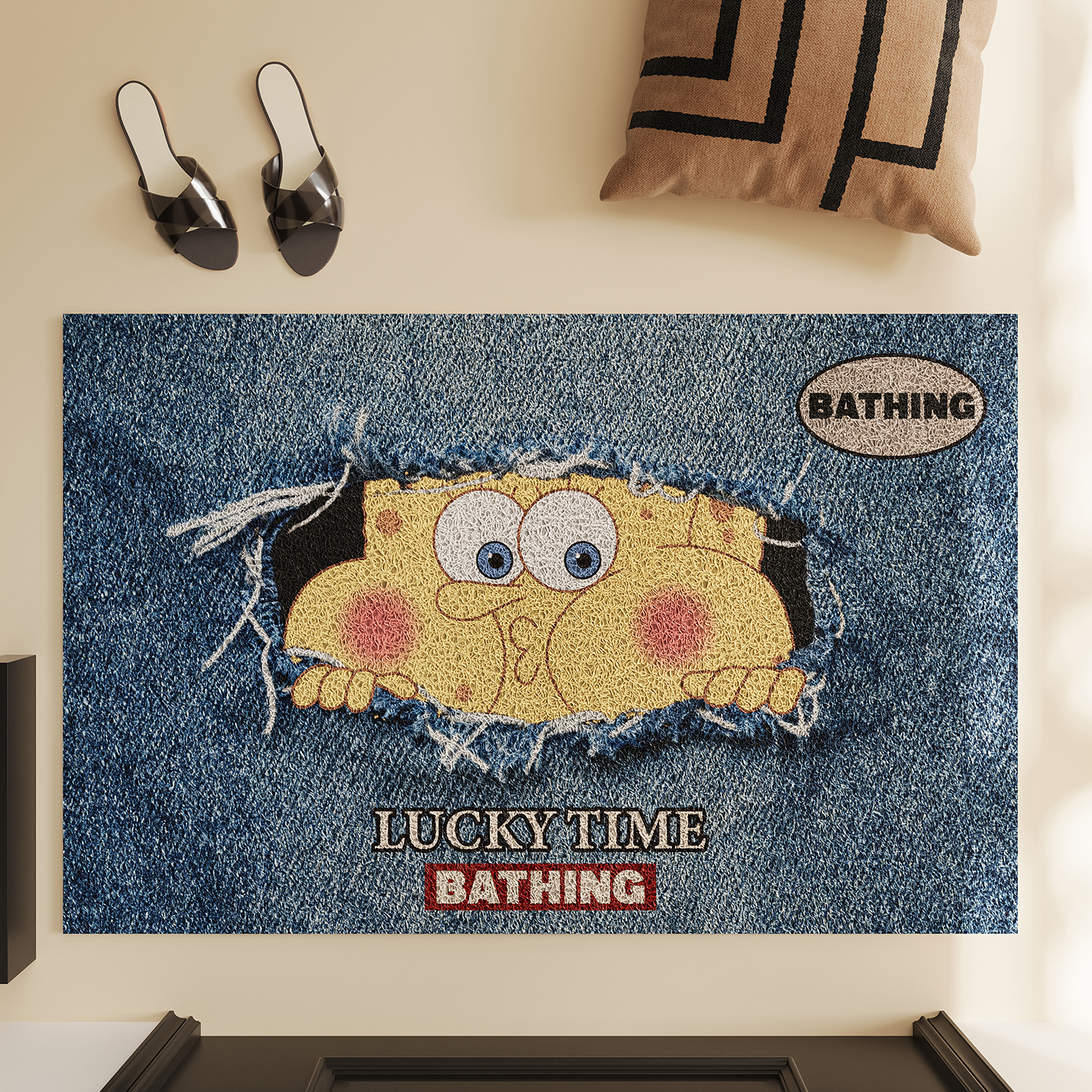 玄关大门入户门防滑耐脏地垫