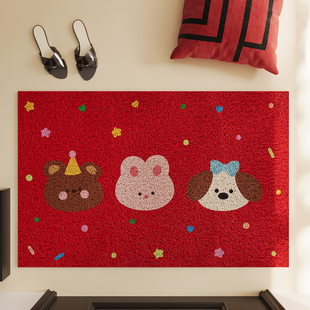 玄关大门入户门丝圈脚垫进门耐磨除尘防滑耐脏免洗地垫可裁剪地毯