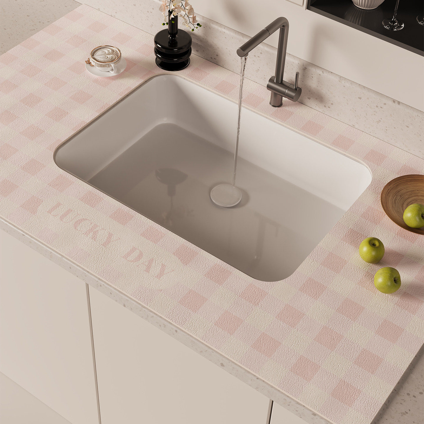 厨房硅藻泥洗漱台面垫洗手台吸水垫水龙头吧台满铺免洗可擦沥水垫,居家布艺,厨房地垫,淘宝优惠券,粉丝福利购,淘宝优惠卷