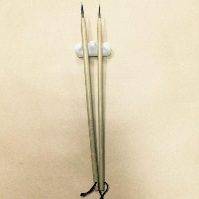 德信堂【颖】纯紫毫工笔墨骨花鸟人物画美院专用勾线笔瘦金体毛笔