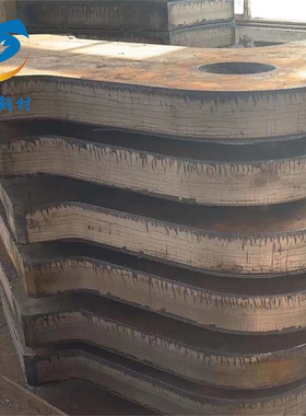 特厚板Q370R Q370qC Q370qD Q370qE Q390BCDE钢板切割下料加工